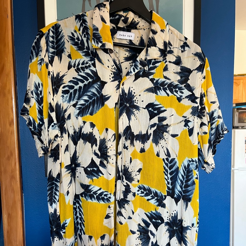 Raga Man Floral Shirt
